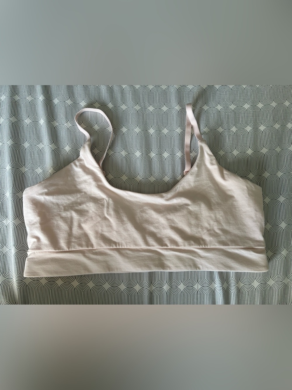 Pact Soft Scoop Bralette in Pale Pink
